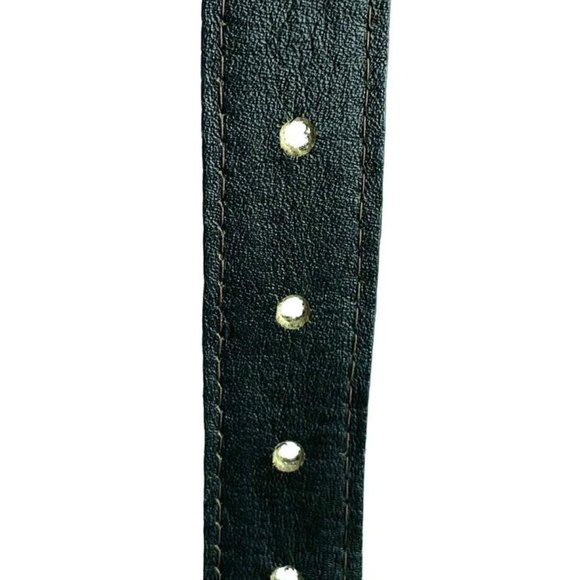 Gucci Lizard Brown Bicolor Belt 7g616 main image 9